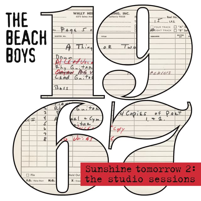 1967 - Sunshine Tomorrow 2 - The Studio Sessions album cover