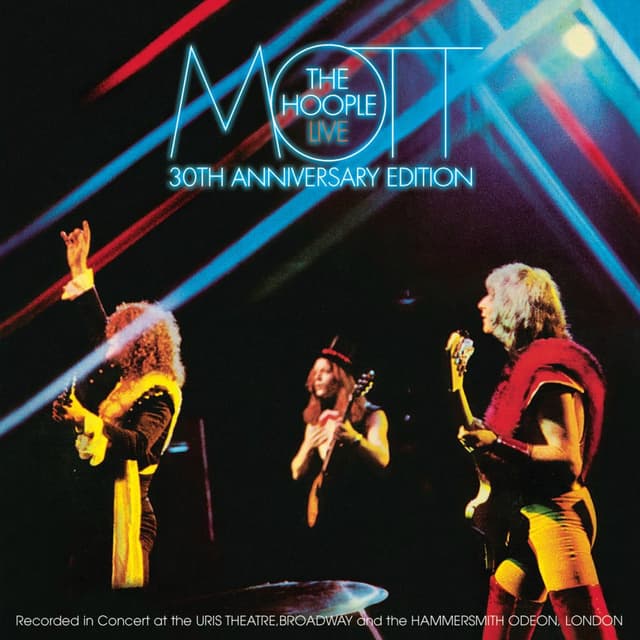 Mott The Hoople Live - Thirtieth Anniversary Edition cover