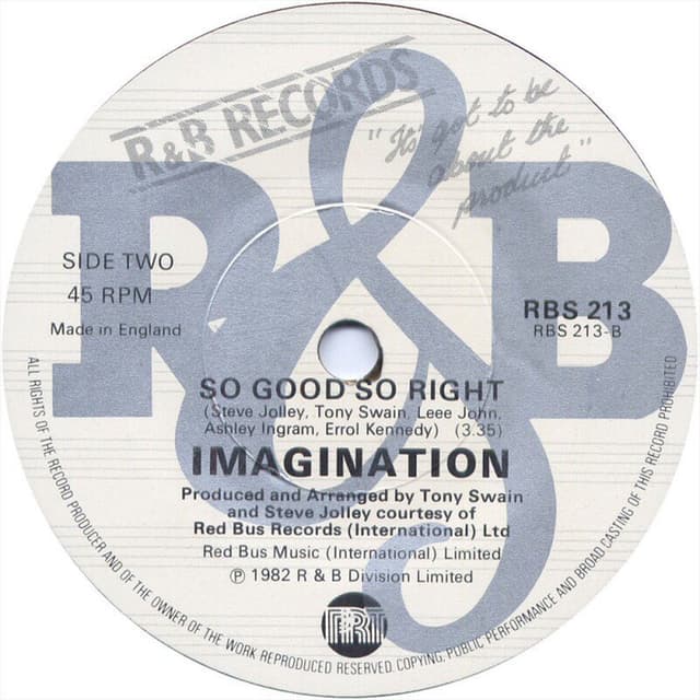 So Good, So Right cover