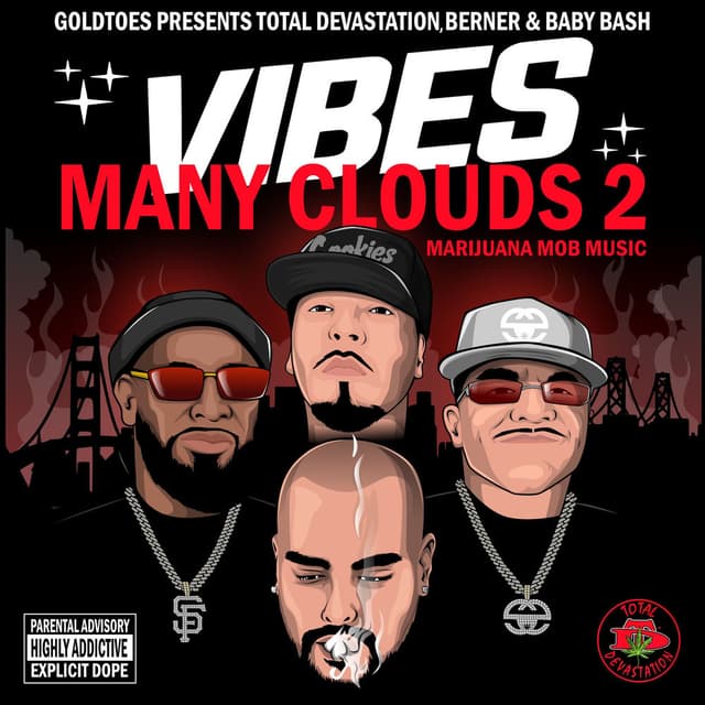Many Clouds 2 (feat. Berner) cover