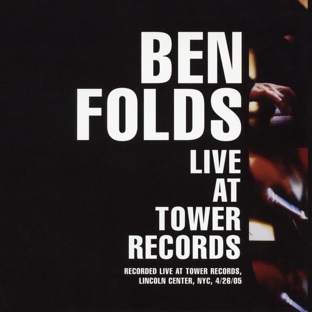 Live at Tower Records cover