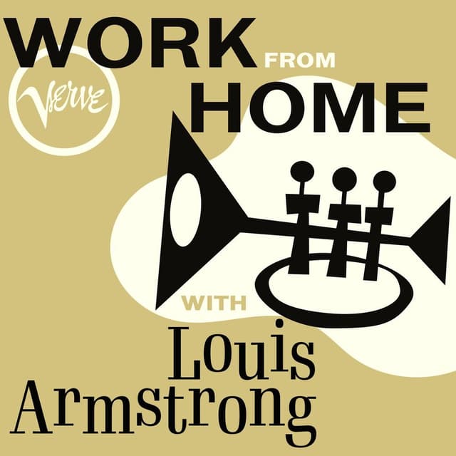 Work From Home with Louis Armstrong cover