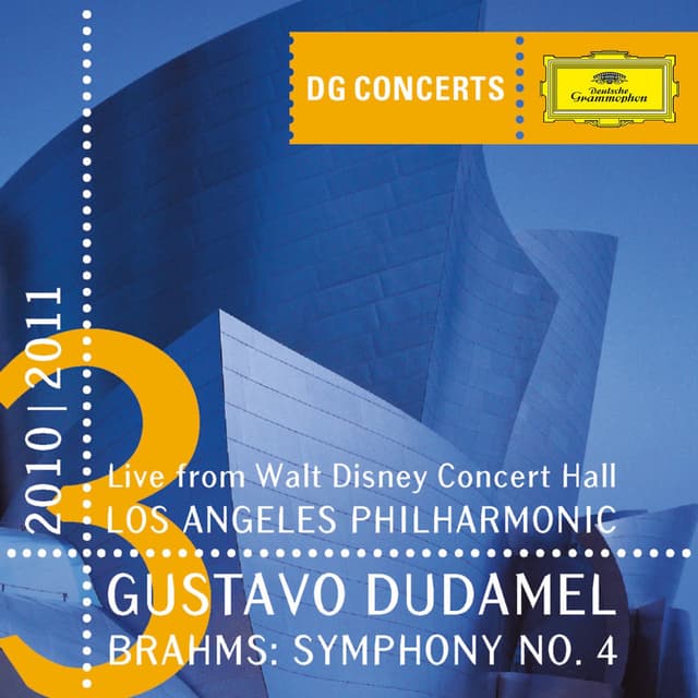 Brahms: Symphony No.4 (Live At Walt Disney Concert Hall, Los Angeles / 2011) cover