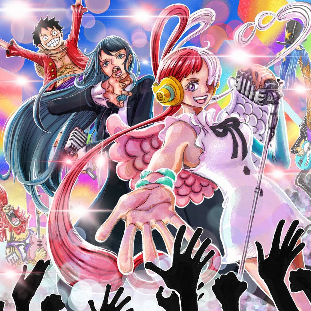 UTA'S SONGS ONE PIECE FILM RED cover