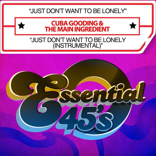 Just Don't Want To Be Lonely cover