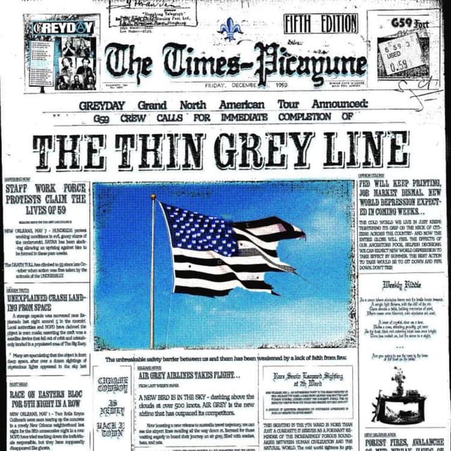 The Thin Grey Line cover