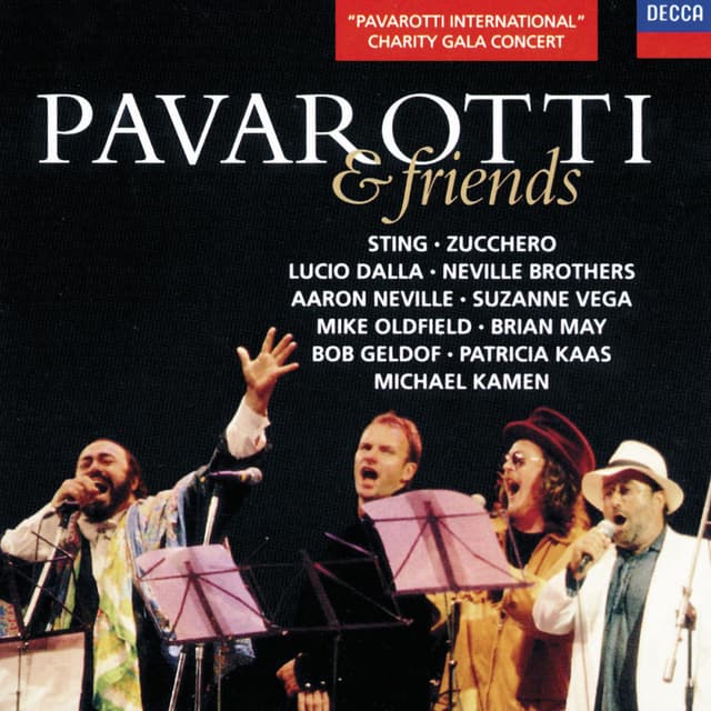Pavarotti & Friends cover
