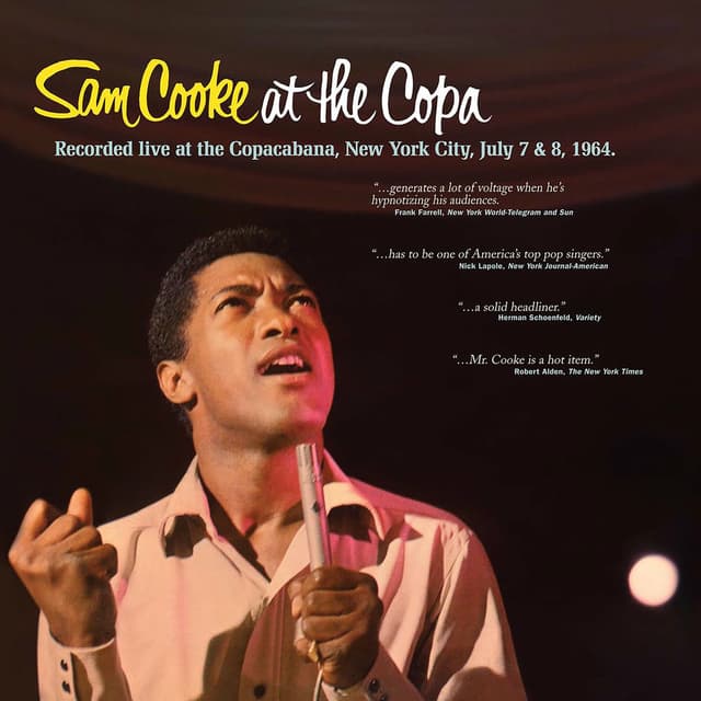 Sam Cooke At The Copa (Live From Copacabana, New York City/July 7 & 8, 1964) cover
