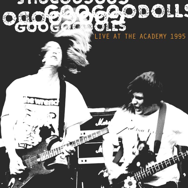Live at The Academy, New York City, 1995 cover