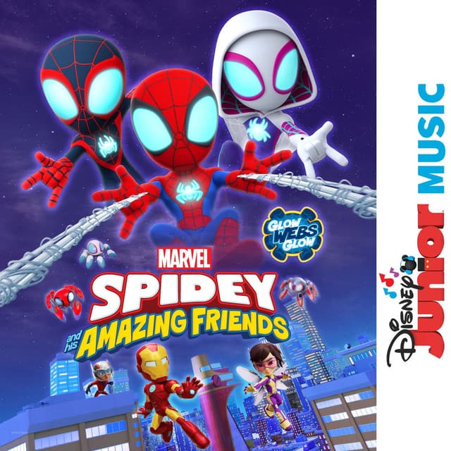 Glow Webs Glow (From "Disney Junior Music: Marvel's Spidey and His Amazing Friends") cover