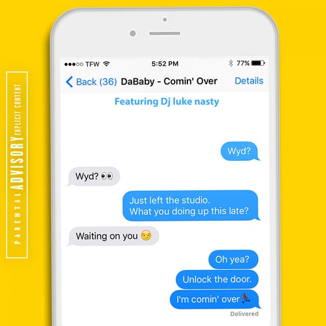 Comin' Over (feat. DJ Luke Nasty) cover