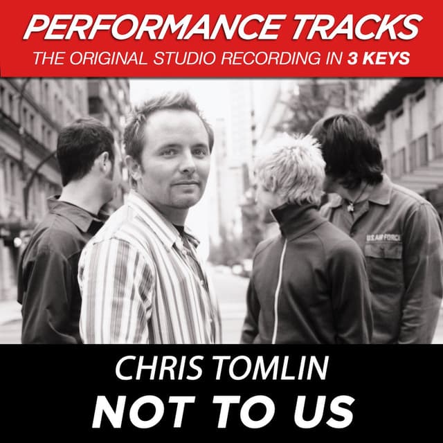 Not To Us (Performance Tracks) cover
