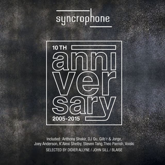 Syncrophone 10th Anniversary (2005-2015) cover