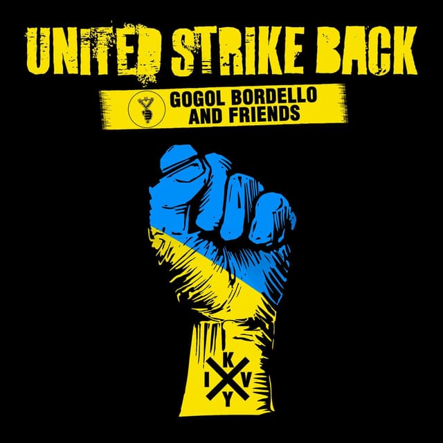 United Strike Back (feat. Jello Biafra, Tre Cool, Joe Lally, Roger Miret, Monte Pittman, Sasha Zaritska & Puzzled Panther) cover