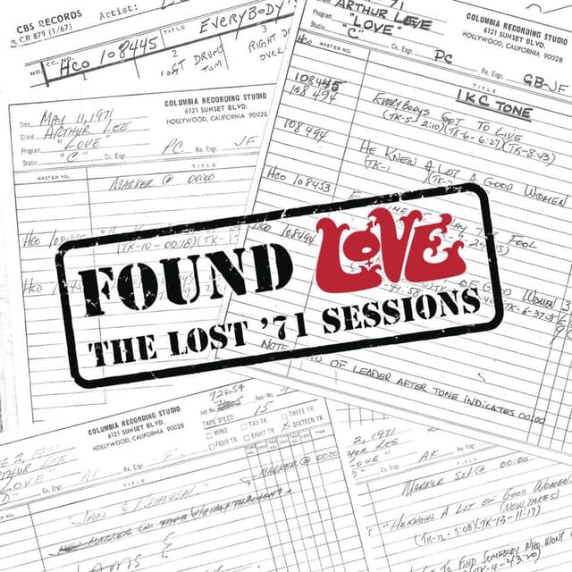 Found Love: The Lost '71 Sessions cover