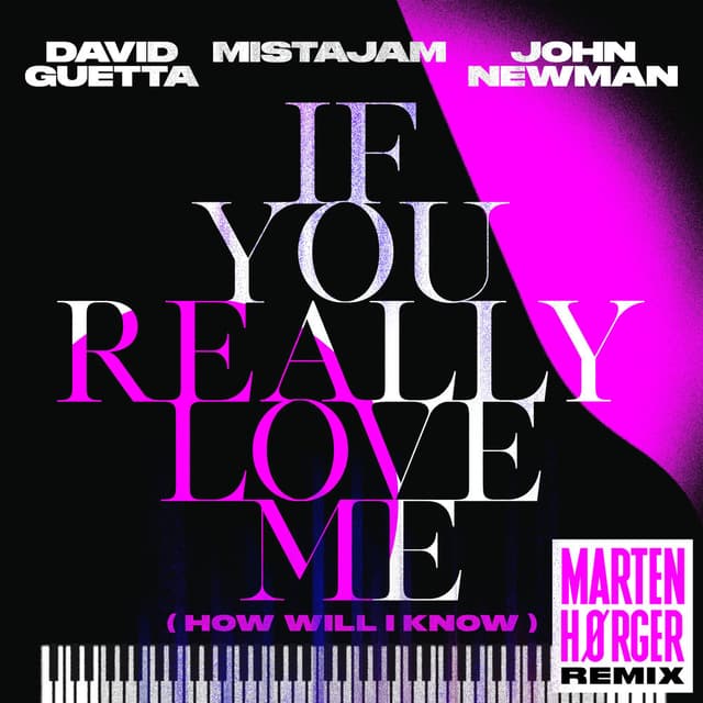 If You Really Love Me (How Will I Know) (Marten Hørger Remix) cover