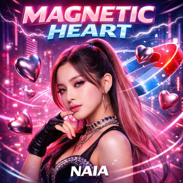 MAGNETIC HEART cover