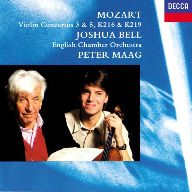 Mozart: Violin Concertos Nos. 3 & 5; Adagio K.261; Rondo K.373 cover