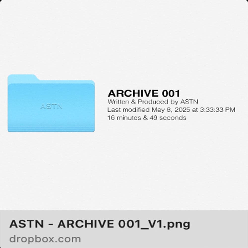 Archive 001 cover