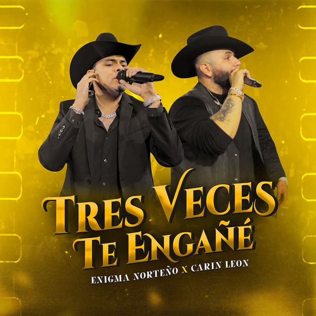Tres Veces Te Engañé (En Vivo) cover