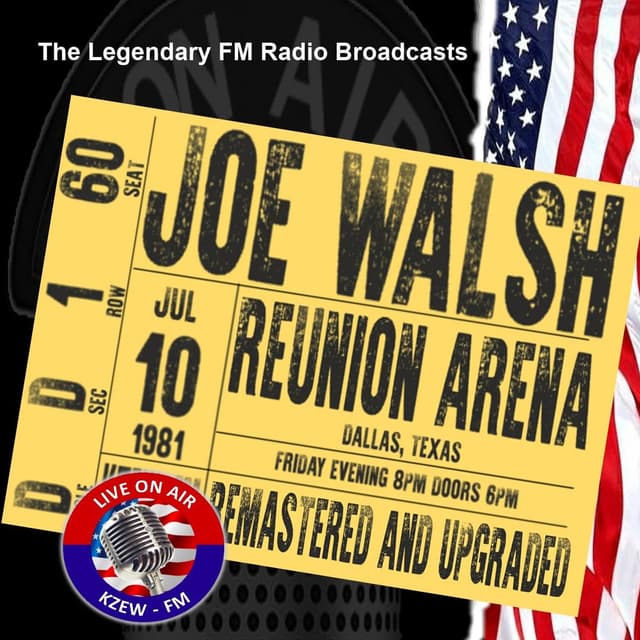 Legendary FM Broadcasts - Reunion Arena, Dallas TX 10th July 1981 cover