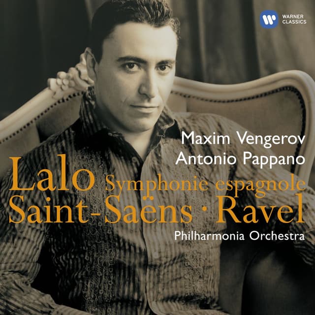 Lalo: Symphonie Espagnole/Saint-Saens: Vln Cto/Ravel: Tzigane cover