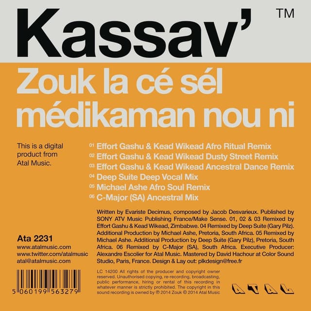 Zouk la cé sél médikaman nou ni (Remixes) cover