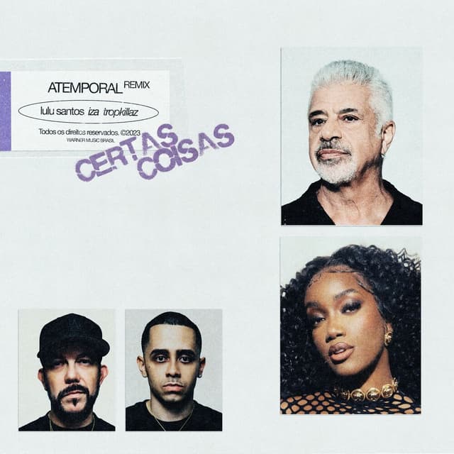 Certas Coisas (Atemporal Remix) cover
