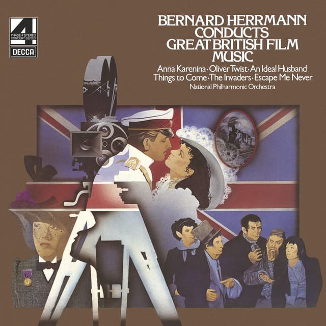Bernard Herrmann conducts Great British Film Music cover