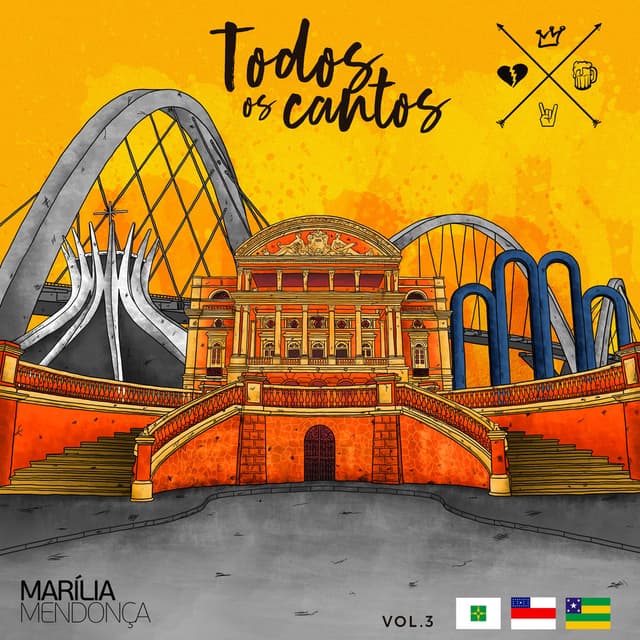 Todos Os Cantos, Vol. 3 (Ao Vivo) cover