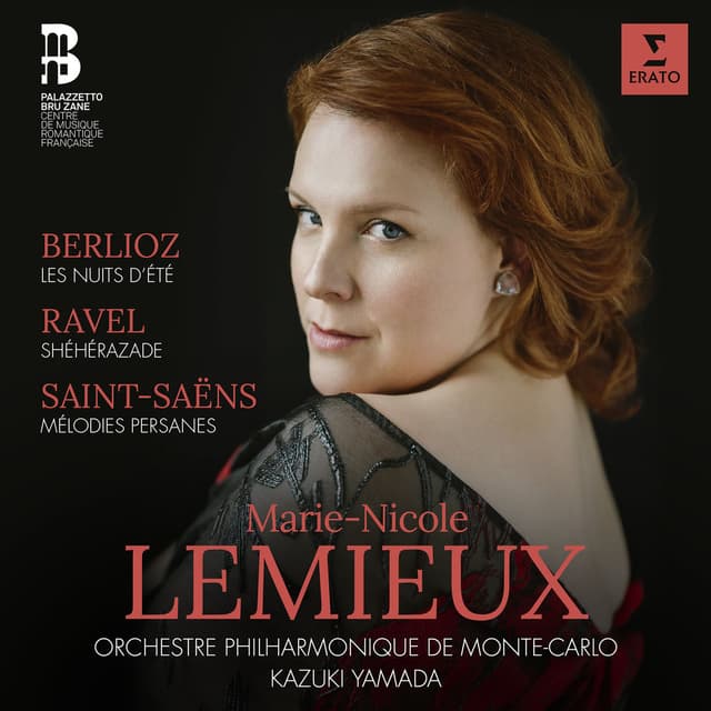 Berlioz: Les nuits d'été, Op. 7, H 81b - Ravel: Shéhérazade, M. 41 - Saint-Saëns: Mélodies persanes, Op. 26 cover