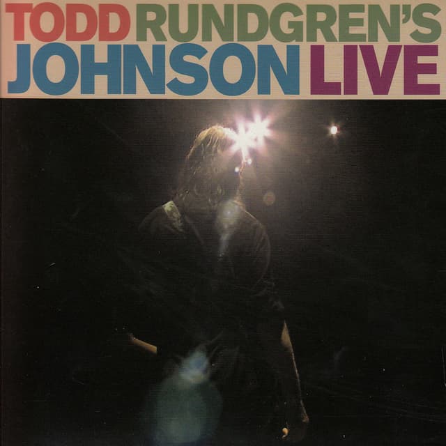 Todd Rundgren's Johnson Live cover