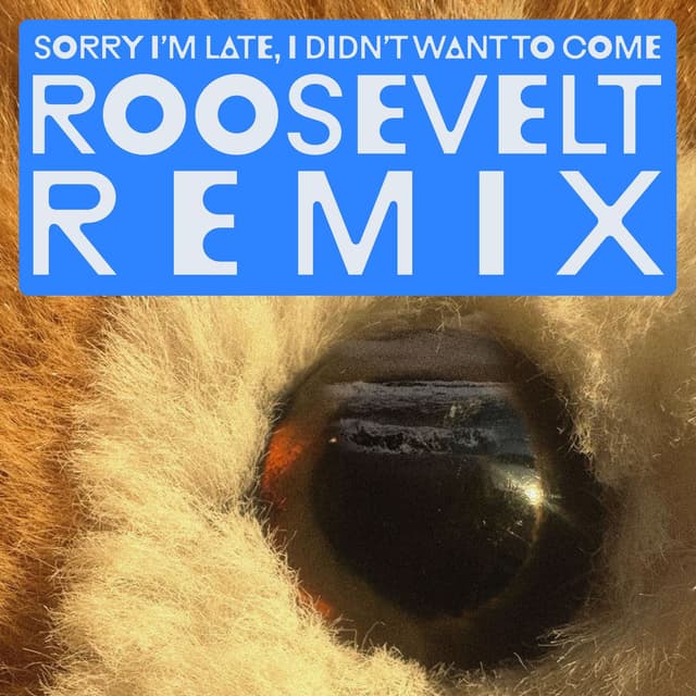 Sorry I'm Late, I Didn't Want To Come (Roosevelt Remix) cover