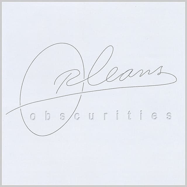 Obscurities cover