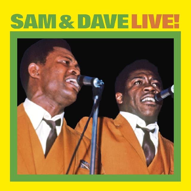 Sam & Dave Live cover