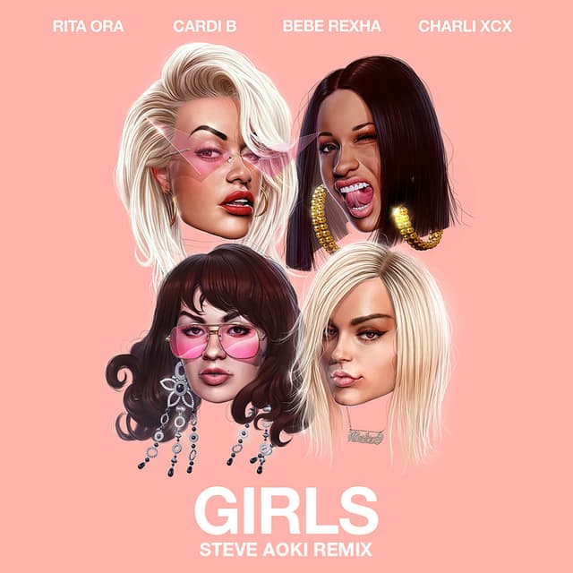Girls (feat. Cardi B, Bebe Rexha & Charli XCX) (Steve Aoki Remix) cover