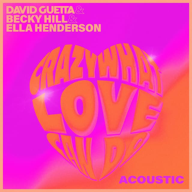 Crazy What Love Can Do (Acoustic) cover