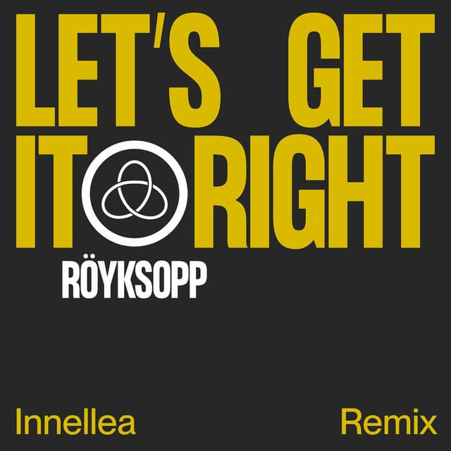 Let's Get It Right (Innellea Remix) cover