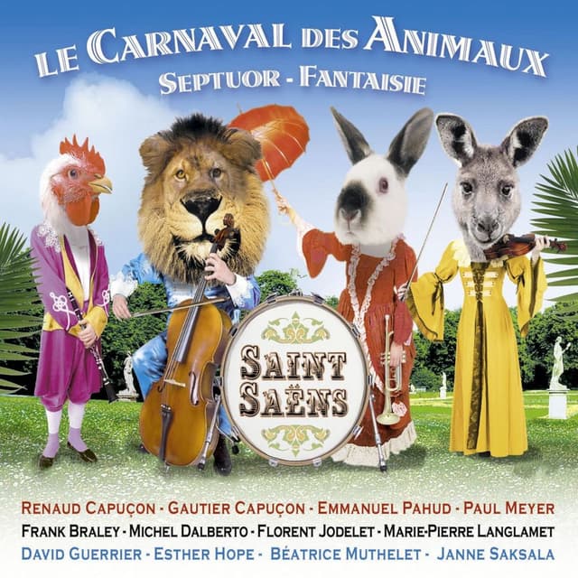 Saint-Saëns: Le carnaval des animaux, Septuor & Fantaisie cover