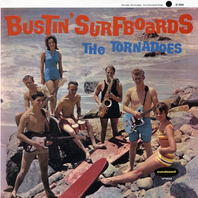 Bustin' Surfboards album cover