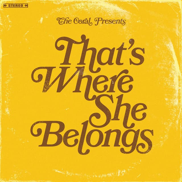 That's Where She Belongs cover
