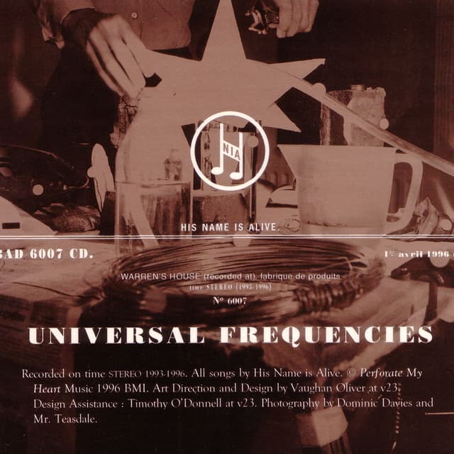 Universal Frequencies cover