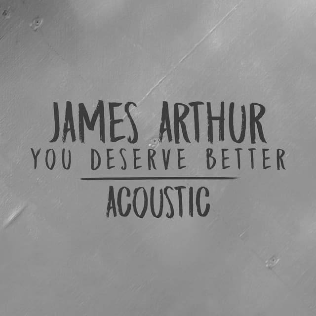 You Deserve Better (Acoustic) cover