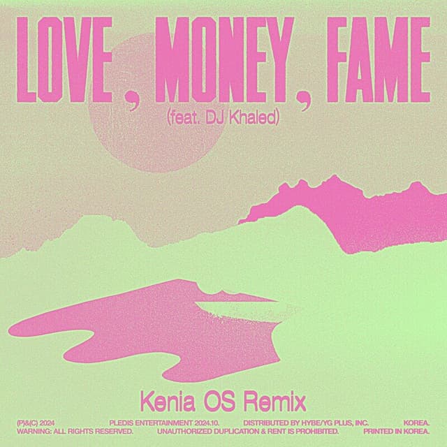 LOVE, MONEY, FAME (feat. DJ Khaled) (Kenia OS Remix) cover