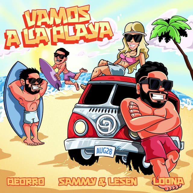 Vamos A La Playa cover