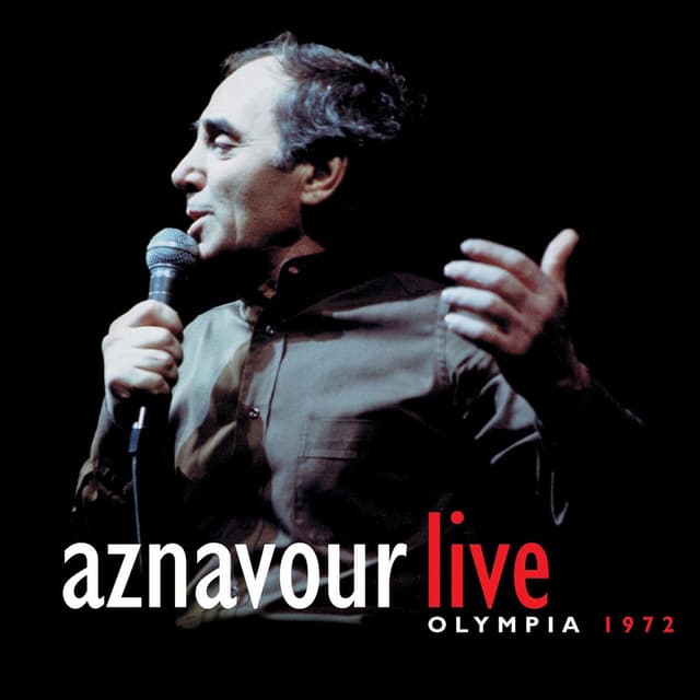 Aznavour Live Olympia 1972 cover