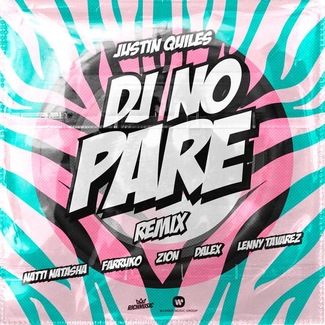 DJ No Pare (feat. Zion, Dalex, Lenny Tavárez) (Remix) cover