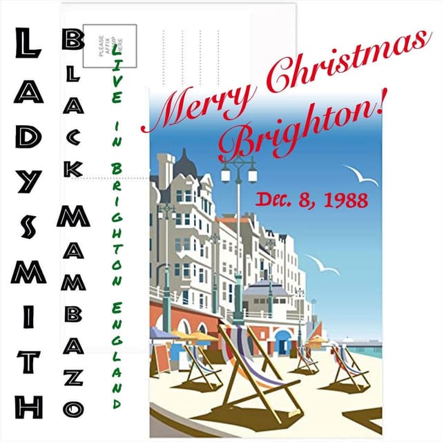 Merry Christmas Brighton! (Live In Brighton, England, December 8, 1988) cover