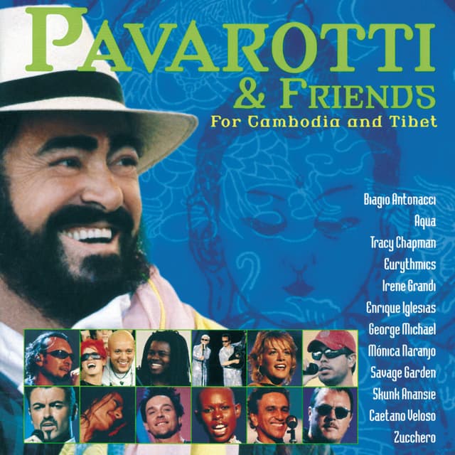 Pavarotti & Friends for Cambodia and Tibet cover