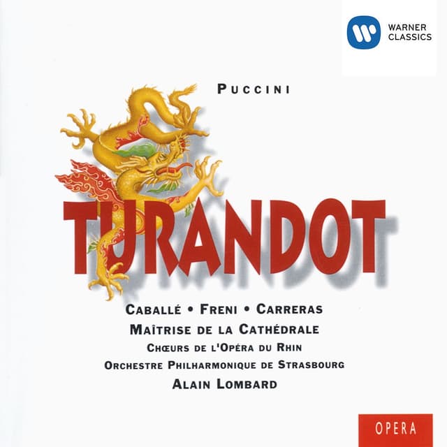 Puccini: Turandot cover